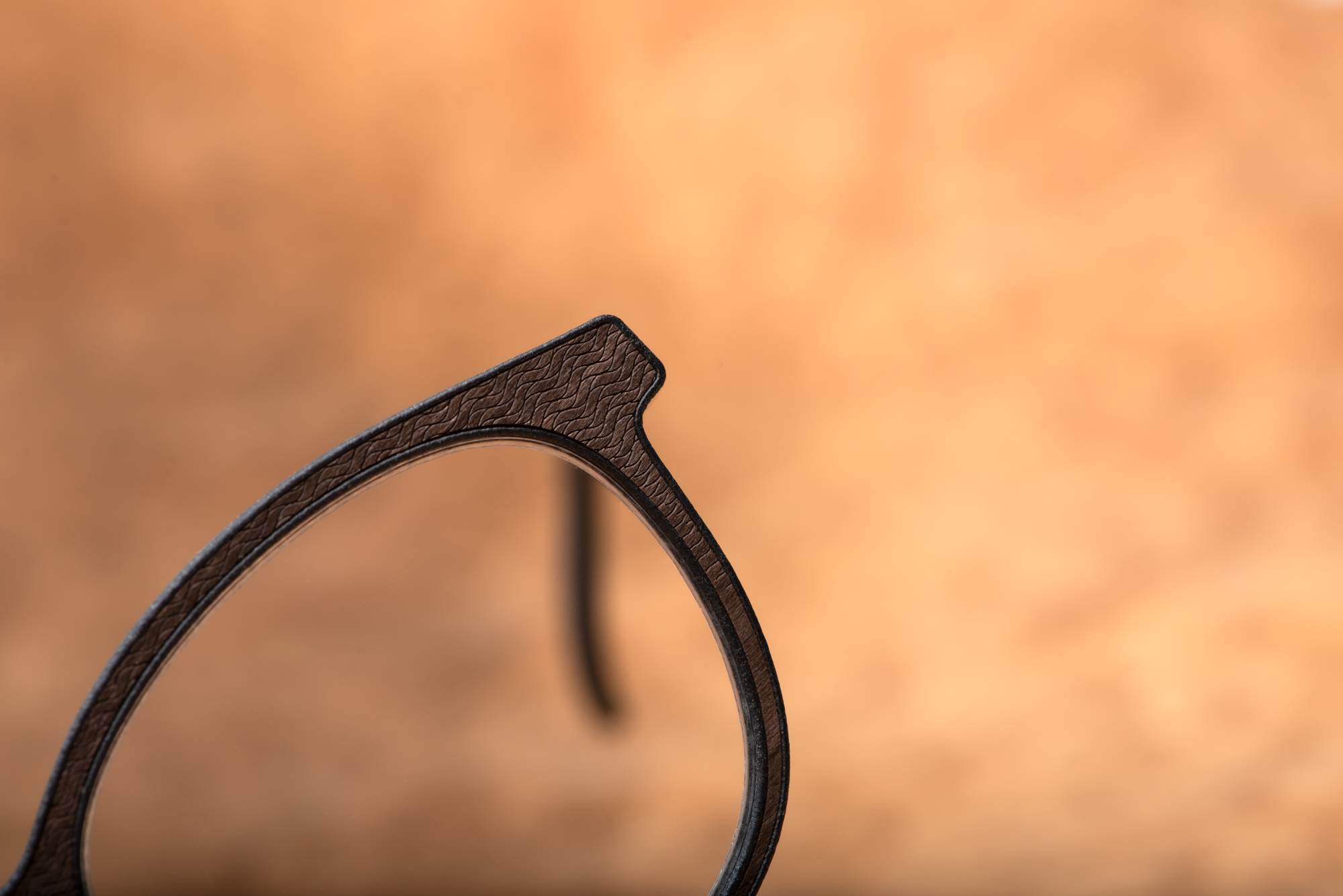 rolf eyewear plant based 3d printed wood inlay pattern FUSION collection ROSE detail02 rolf.